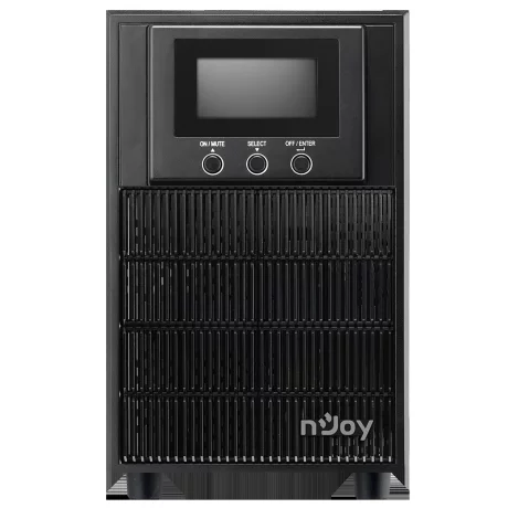 UPS NJOY, &quot;ATEN PRO 2000&quot;, Online cu sinusoida pura, tower, 2000VA/1800W, AVR, Schuko x 3, 4 x baterie 12V/9Ah, display LCD, back-up 1 - 10 min., &quot;PWUP-OL200AP-AZ01B&quot;, ,