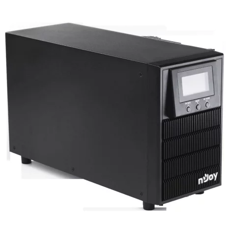 UPS NJOY, &quot;ATEN PRO 2000&quot;, Online cu sinusoida pura, tower, 2000VA/1800W, AVR, Schuko x 3, 4 x baterie 12V/9Ah, display LCD, back-up 1 - 10 min., &quot;PWUP-OL200AP-AZ01B&quot;, ,