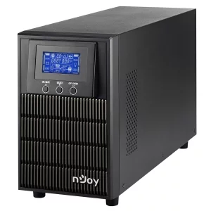 UPS NJOY, &quot;ATEN PRO 2000&quot;, Online cu sinusoida pura, tower, 2000VA/1800W, AVR, Schuko x 3, 4 x baterie 12V/9Ah, display LCD, back-up 1 - 10 min., &quot;PWUP-OL200AP-AZ01B&quot;, ,