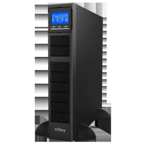 UPS NJOY, &quot;BALDER 1500&quot;, Online cu sinusoida pura, tower, rack, 1500VA/1500W, AVR, IEC x 8, 3 x baterie 12V/9Ah, display LCD, back-up 11 - 20 min., &quot;PWUP-OL150BA-AZ01B&quot;, ,