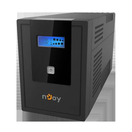 UPS NJOY, &quot;Cadu 1500&quot;, Line Int. cu management, mini tower, 1500VA/900W, AVR, Schuko x 4, 2 x baterie GP09122F, display LCD, back-up 1 - 10 min., &quot;UPCMTLS615HCAAZ01B&quot;, ,