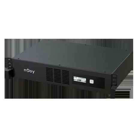 UPS NJOY, &quot;CODE 1000&quot;, Line Int. cu sinusoida pura cu management, rack, 1000VA/600W, AVR, IEC x 8, 2 x baterie GP07122L, display LCD, back-up 1 - 10 min., &quot;UPLI-LI100CO-AZ01B&quot;, ,