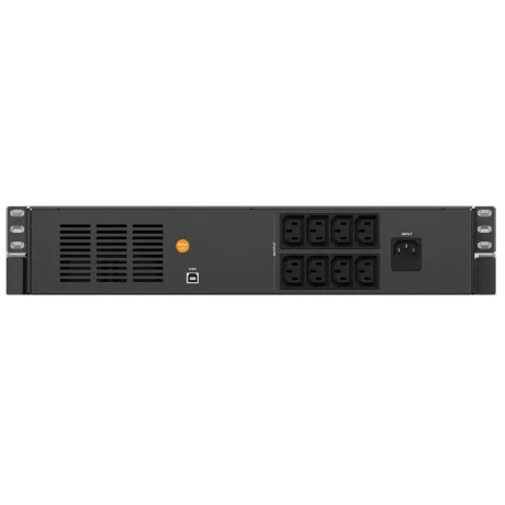 UPS NJOY, &quot;CODE 1000&quot;, Line Int. cu sinusoida pura cu management, rack, 1000VA/600W, AVR, IEC x 8, 2 x baterie GP07122L, display LCD, back-up 1 - 10 min., &quot;UPLI-LI100CO-AZ01B&quot;, ,