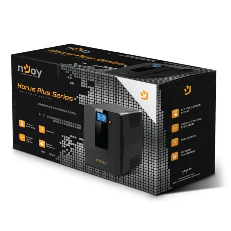 UPS NJOY, HORUS P 600, Line Int. cu management, mini tower, 600VA/360W