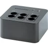 UPS SOCOMEC Line Int. cu management, brick,   600VA/ 360W, AVR, 6 x socket Shucko, indicatie status cu LED, 1 x baterie 12V/7A, Backup 15 min, incarcare 8h, conector USB, USB charger, &quot;Netys PL 600VA&quot; &quot;NPL-0600-D&quot;(include timbru verde 2 lei)