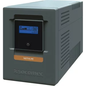 UPS SOCOMEC Line Int. cu management,  tower,  1500VA/ 900W, AVR, 6 x socket IEC, display LCD, 2 x baterie 24V/9Ah, Backup 55 min, incarcare 8h, conector USB, combo RJ45, fan, &quot;Netys PE-LCD 1500VA&quot; &quot;NPE-1500-LCD&quot; (include timbru verde 4 lei)