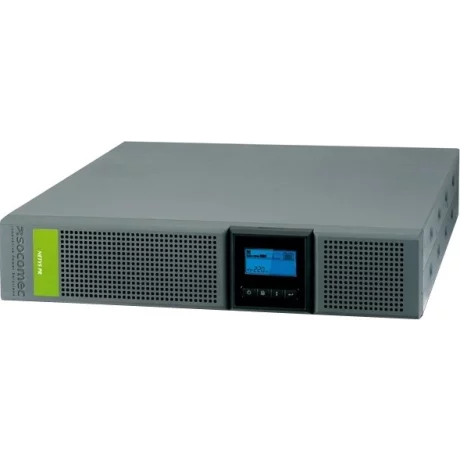 UPS SOCOMEC Line Int. cu Sinusoida Pura, rack/tower,  3300VA/ 2700W, AVR, 8+1 x socket IEC, display LCD, 6 x baterie 72V/9Ah, Backup 6min, incarc.8h, USB, RS232, combo RJ45, tower/rack 2U, fan,&quot;Netys PR RT 3300VA&quot;&quot;NPR-3300-RT&quot;(incl.timbru verde10lei)