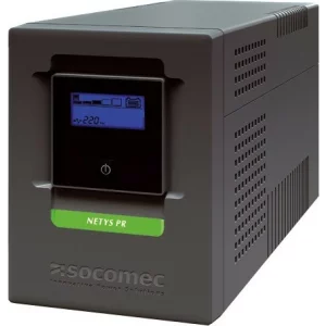 UPS SOCOMEC Line Int. cu Sinusoida Pura,  tower,  1000VA/ 700W, AVR, 4 x socket IEC, display LCD, 2 x baterie 24V/7Ah, Backup 45 min, incarcare 8h, conector USB, combo RJ45, &quot;Netys PR MT 1000VA&quot; &quot;NPR-1000-MT&quot; (incl. timbru verde 4 lei)