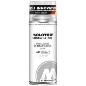 Spray Molotow Urban Fine-Art 2K Clear Varnish gloss 400ml