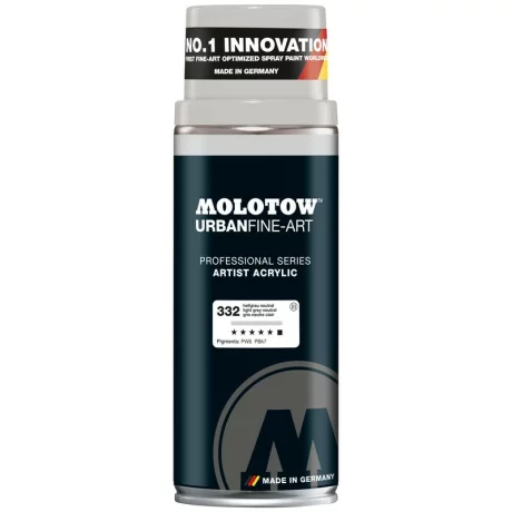 Spray Molotow Urban Fine-Art Artist Acrylic Light Grey Neutral