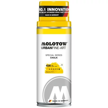 Spray Molotow Urban Fine-Art Chalk 400ml yellow