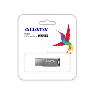 MEMORIE USB 2.0 ADATA 16 GB, clasica, carcasa aluminiu, argintiu, AUV250-16G-RBK