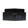 Hub Extern Logilink, Conectare Prin Usb 3.0, Negru, Ua0348