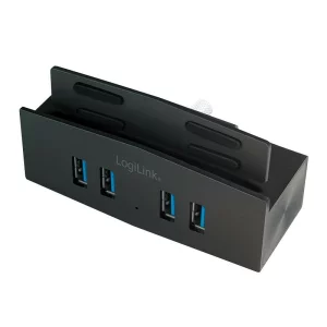 Hub Extern Logilink, Conectare Prin Usb 3.0, Negru, Ua0348