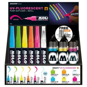 UV Fluorescent Display Set I