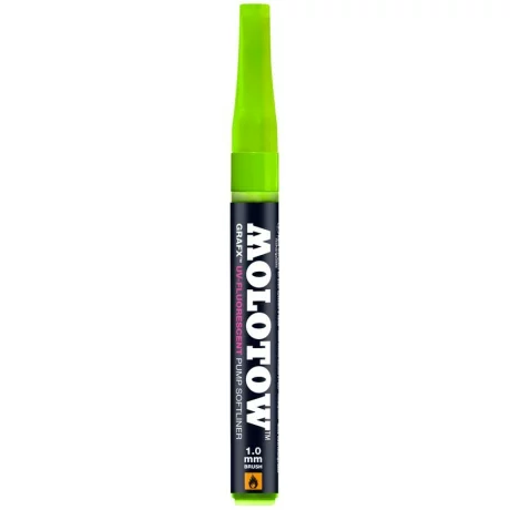 Marker Molotow UV-Fluorescent Pump Softliner 1 mm green UV