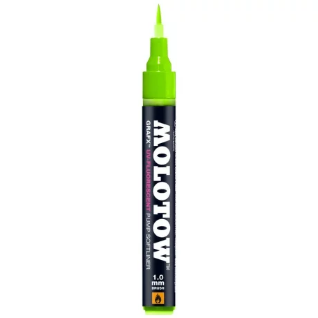 Marker Molotow UV-Fluorescent Pump Softliner 1 mm green UV