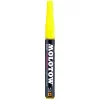 Marker Molotow UV-Fluorescent Pump Softliner 1 mm yellow UV