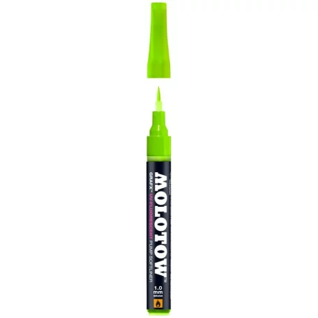 Marker Molotow UV-Fluorescent Pump Softliner 1 mm green UV