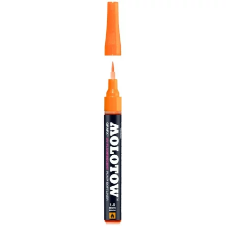 Marker Molotow UV-Fluorescent Pump Softliner 1 mm orange UV