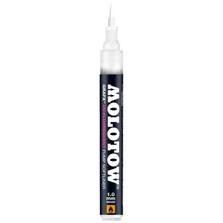 UV-Fluorescent Pump Softliner Molotow 1 mm invisible blue UV