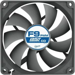 VENTILATOR ARCTIC PC  92x92x25 mm, &quot;F9 PWM PST&quot;, w/ PWM &amp;amp; cablu PST, low noise FD bearing &quot;AFACO-090P0-GBA01&quot;