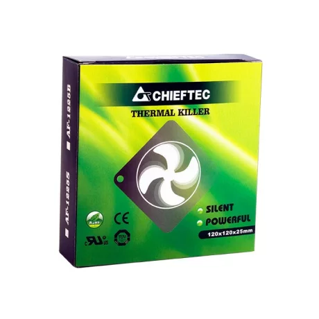 VENTILATOR CHIEFTEC PC 120x120x25 mm, 3-pin &quot;AF-1225S&quot;