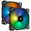 VENTILATOR CORSAIR, pt PC, 140 mm, 1200 rpm, LED RGB, pack 2 ventilatoare, &quot;CO-9050078-WW&quot;