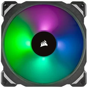 VENTILATOR CORSAIR, pt PC, 140 mm, 1200 rpm, LED RGB, pack 2 ventilatoare, &quot;CO-9050078-WW&quot;