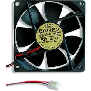 VENTILATOR GEMBIRD, pt sursa PC, 80 mm, 2000 rpm, &quot;FANPS&quot;