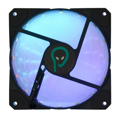 VENTILATOR SPACER PC 120x120x26 mm, RGB light, necesita fan hub &quot;SP-FC-RGB&quot;, Fluid Bearing, 53CFM, conector 6-pin &quot;SP-SF12-RGB&quot;