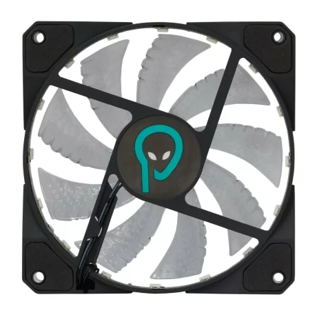 VENTILATOR SPACER PC 120x120x26 mm, RGB light, necesita fan hub &quot;SP-FC-RGB&quot;, Fluid Bearing, 53CFM, conector 6-pin &quot;SP-SF12-RGB&quot;