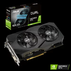 PLACA VIDEO ASUS NVIDIA Dual GeForce GTX 1660 EVO, 6 GB GDDR5 192 biti, PCI Express 3.0 x 16, HDMI, DVI, Display Port, sistem racire aer activ, &quot;DUAL-GTX1660-6G-E&quot;