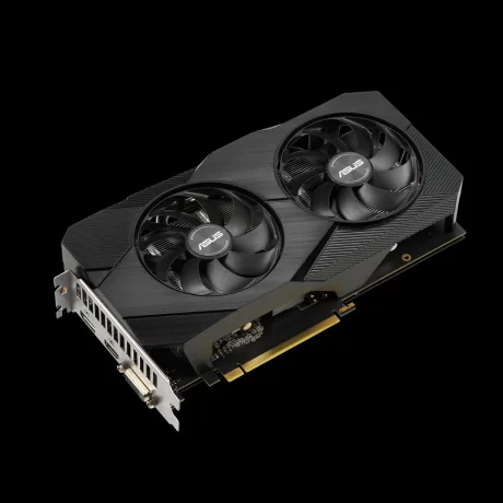 PLACA VIDEO ASUS NVIDIA Dual GeForce GTX 1660 SUPER OC EVO, 6 GB GDDR6 192 biti, PCI Express 3.0 x 16, HDMI, DVI, Display Port, sistem racire aer activ, &quot;DUAL-GTX1660S-O6GE&quot;