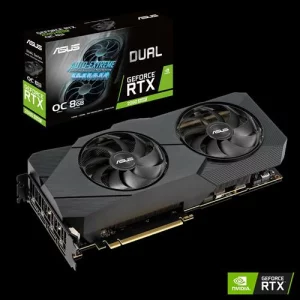 PLACA VIDEO ASUS NVIDIA Dual Radeon RTX 2080 SUPER EVO V2, 8 GB GDDR6 256 biti, PCI Express 3.0 x 16, HDMI, Display Port x 3, sistem racire aer activ, &quot;RTX2080S-O8G-EVOV2&quot;