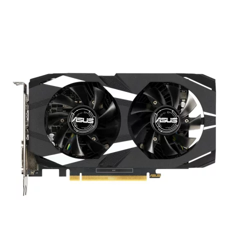 PLACA VIDEO ASUS NVIDIA GeForce DUAL GTX 1650, 4 GB GDDR5 128 biti, PCI Express 3.0 x 16, HDMI, DisplayPort, DVI, sistem racire aer activ, &quot;DUAL-GTX1650-4G&quot;