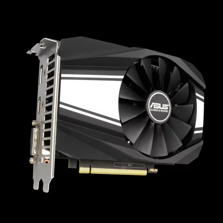 PLACA VIDEO ASUS NVIDIA Phoenix GeForce GTX 1650 SUPER OC, 4 GB GDDR6 128 biti, PCI Express 3.0 x 16, HDMI, DVI, Display Port, sistem racire aer activ, &quot;PH-GTX1650S-O4G&quot;