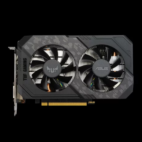 PLACA VIDEO ASUS NVIDIA TUF Gaming GeForce GTX 1650 SUPER, 4 GB GDDR6 128 biti, PCI Express 3.0 x 16, HDMI, DVI, Display Port, sistem racire aer activ, &quot;TUF-GTX1650S-O4G-G&quot;