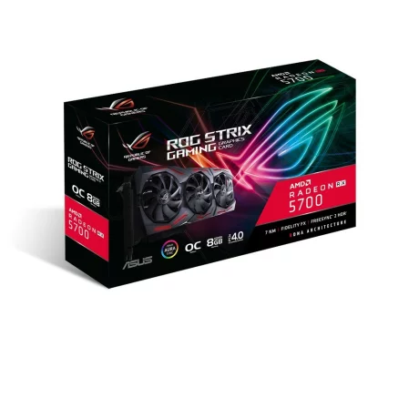 PLACA VIDEO ASUS AMD ROG STRIX Radeon RX 5700 OC, 8 GB GDDR6 256 biti, PCI Express 4.0 x 16, HDMI, Display Port x 3, sistem racire aer activ, &quot;ROG-RX5700-O8G-GAM&quot;