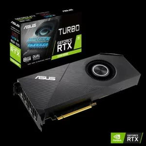 PLACA VIDEO ASUS NVIDIA Turbo GeForce RTX 2080 SUPER EVO, 8 GB GDDR6 256 biti, PCI Express 3.0 x 16, HDMI, Display Port x 3, sistem racire aer activ, &quot;TB-RTX2080S-8G-E&quot;