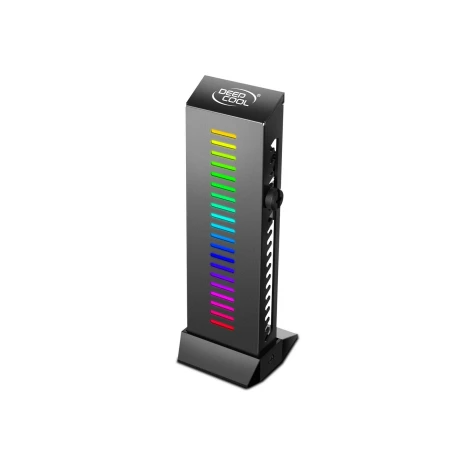 VGA card holder DEEPCOOL cu iluminare RGB, &quot;GH-01 A-RGB&quot;