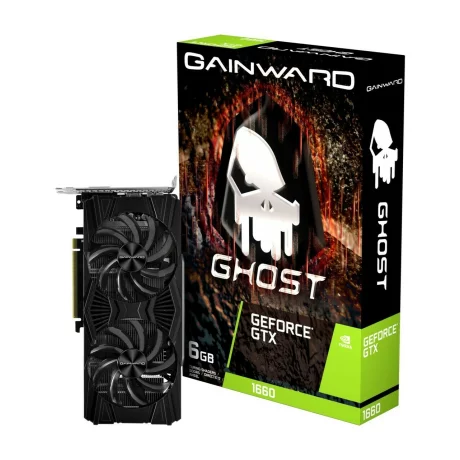PLACA VIDEO GAINWARD NVIDIA GeForce GTX 1660 Ghost OC, 6 GB GDDR5 192 biti, PCI Express 3.0 x 16, HDMI, DVI, Display Port, sistem racire aer activ, &quot;4481&quot;
