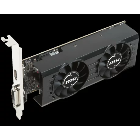 PLACA VIDEO MSI AMD Radeon RX 550 4GT LP OC, 4 GB GDDR5 128 biti, PCI Express 3.0 x 8, HDMI, DVI, sistem racire aer activ, &quot;RX 550 4GT LP OC&quot;