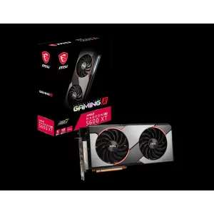 PLACA VIDEO MSI AMD Radeon RX 5600 XT Gaming X, 6 GB GDDR6 192 biti, PCI Express 4.0 x 16, HDMI, Display Port x 3, sistem racire aer activ, &quot;RX5600XT GAMING X&quot;