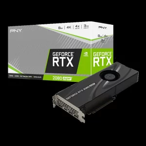 PLACA VIDEO PNY NVIDIA GeForce RTX 2080 SUPER 8GB Blower, 8 GB GDDR6 256 biti, PCI Express 3.0 x 16, HDMI, DisplayPort x 3, sistem racire aer activ, &quot;VCG20808SBLMPB&quot;