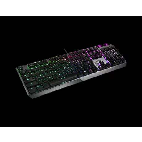 TASTATURA MSI - gaming, &quot;Vigor GK50&quot;, cu fir, 104 taste, format standard , mecanica, switch Kalih Low profile, USB, negru, &quot;S11-04US254-GA7&quot; (include TV 0.75 lei)