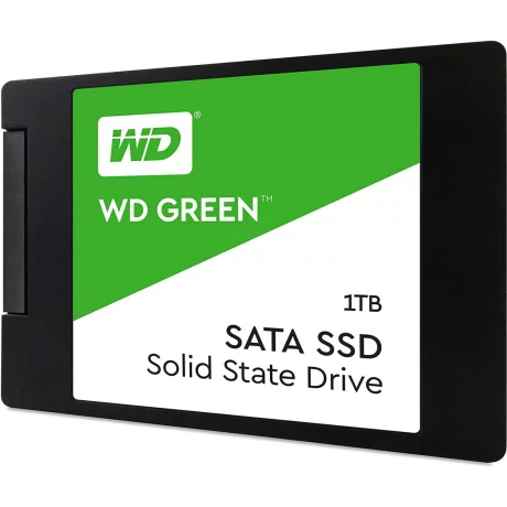 SSD WD, Green, 1 TB, 2.5 inch, S-ATA 3, R/W: 545/80 MB/s, &quot;WDS100T2G0A&quot;