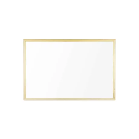 Whiteboard nemagnetic cu ramă lemn 60 x 40 cm Bi-Silque 2997