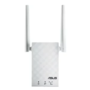 RANGE EXTENDER ASUS wireless, 1200 Mbps, 1 port Gigabit, antena externa x 2, 2.4 - 5 GHz, &quot;RP-AC55&quot;