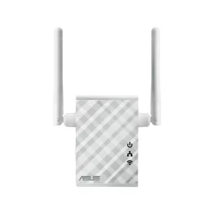 RANGE EXTENDER ASUS wireless, 300 Mbps, 1 port 10/100 Mbps, antena externa x 2, 2.4 GHz, &quot;RP-N12&quot;